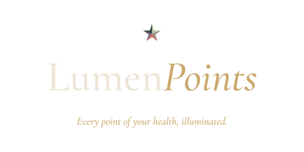 LumenPoints — Every point of your health, illuminated.